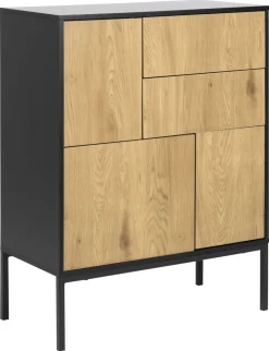 Anrichte Seaford mit Schubladen 80 x 103 cm