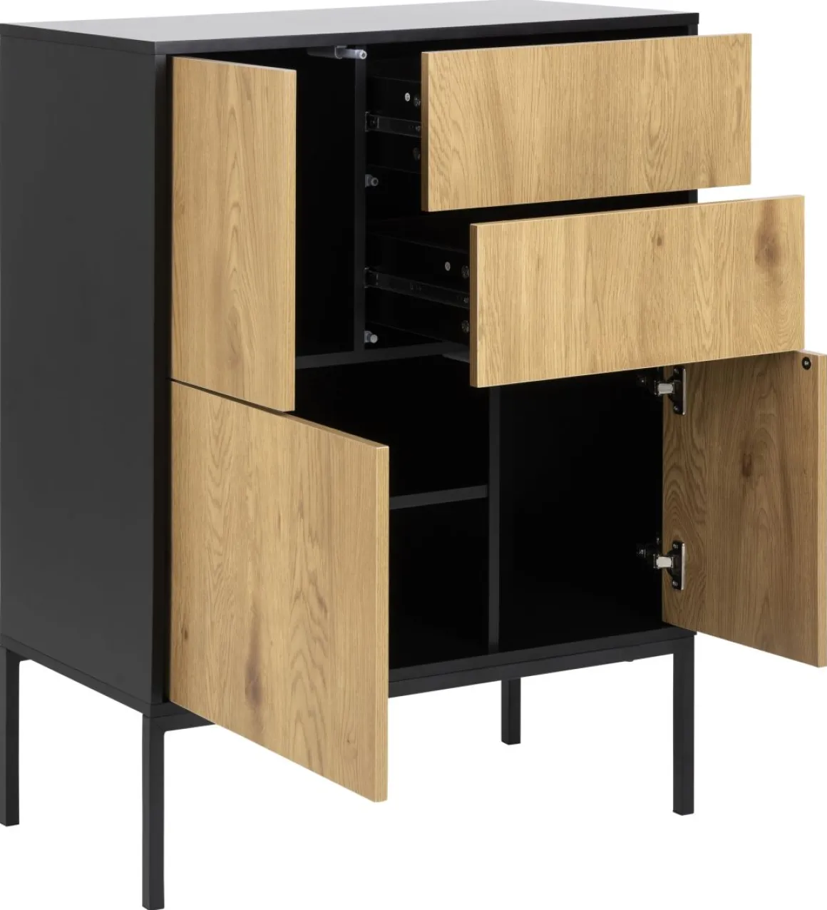 Anrichte Seaford mit Schubladen 80 x 103 cm