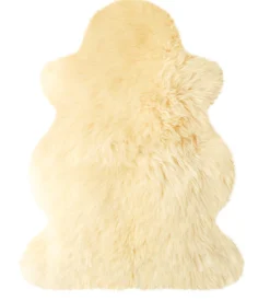 Australisches Lammfell Beige 68 x 100 cm