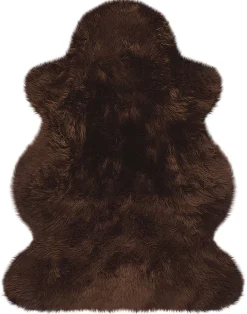 Australisches Lammfell Braun 68 x 100 cm