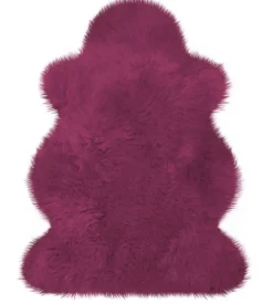 Australisches Lammfell Waldbeere 68 x 100 cm