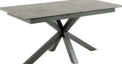Ausziehtisch Heaven Keramik Schwarz 168 cm