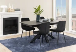 Ausziehtisch Heaven Keramik Schwarz 168 cm