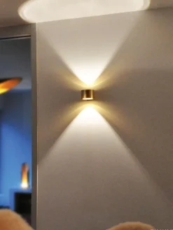 Bankamp LED Wandlampe Impulse Gold