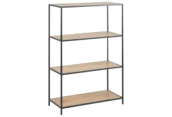 Bücherregal Seaford Eiche 77 x 114 cm