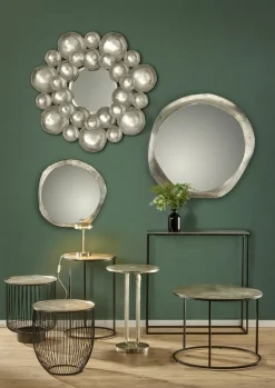 Beistelltisch Padma Silber 60 x 46 cm
