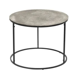 Beistelltisch Padma Silber 60 x 46 cm
