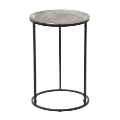 Beistelltisch Padma Silber 41 x 61 cm