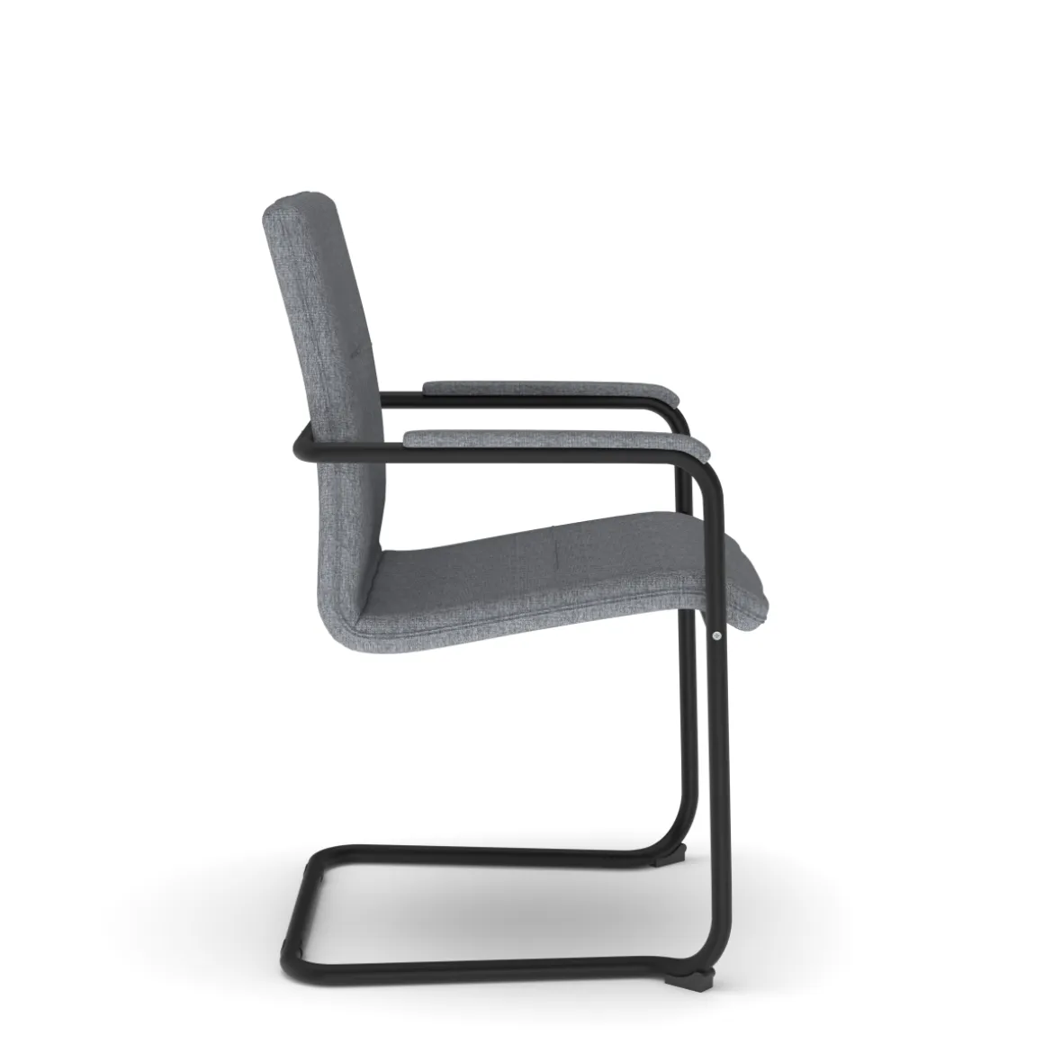 Besucherstuhl RUMBA-S Grau