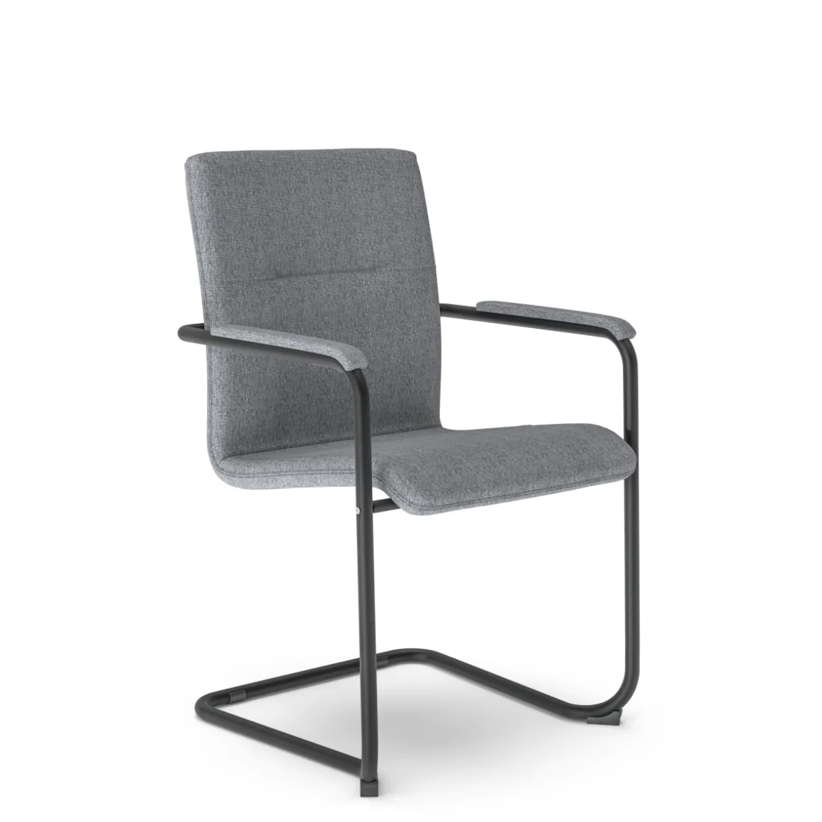 Besucherstuhl RUMBA-S Grau
