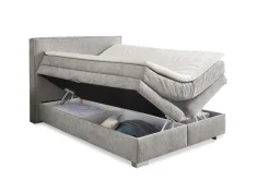 Boxspringbett Arabella Grau 140 x 200 cm