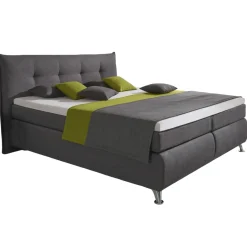 Boxspringbett Lexos Anthrazit 180 x 200 cm