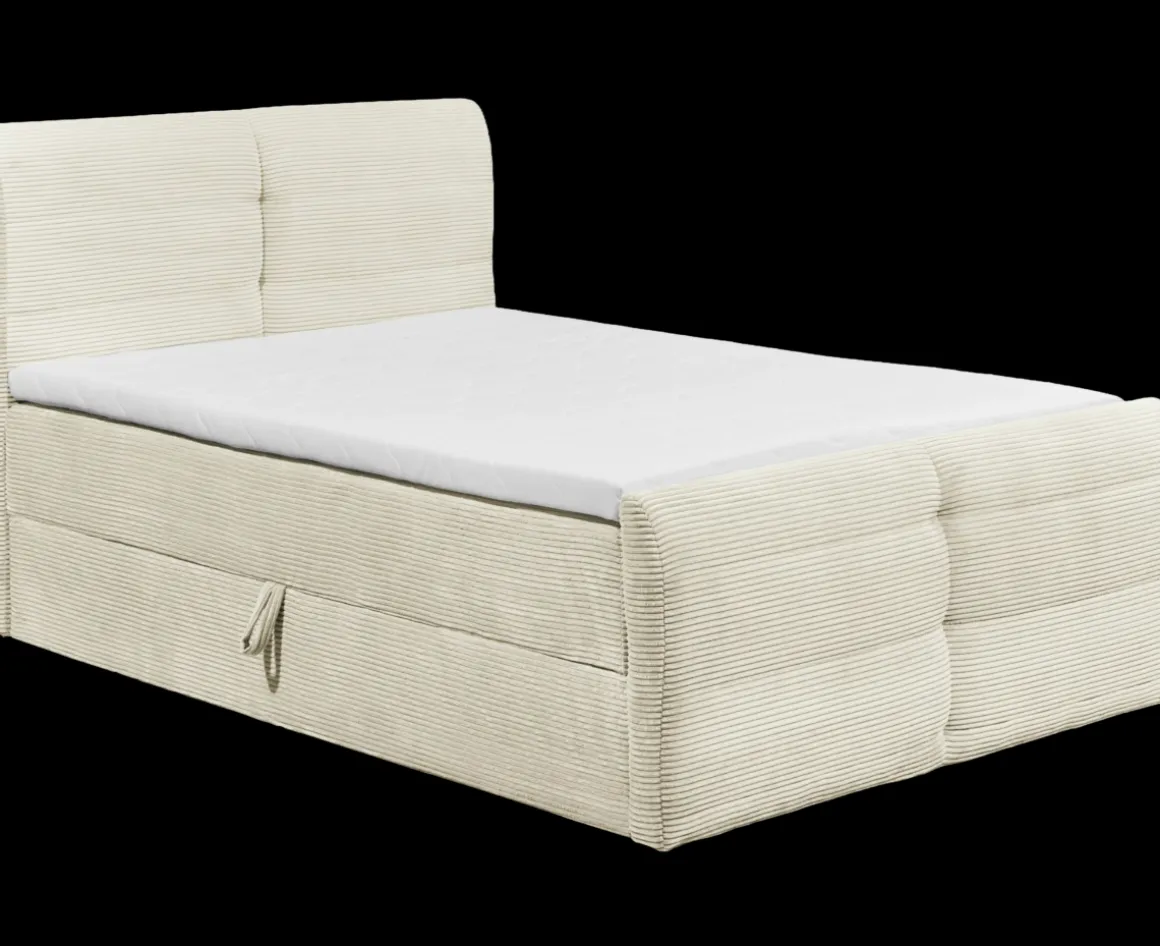 Boxspringbett Madeira Cream 120 x 200 cm