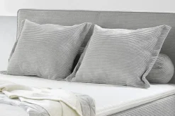 Boxspringbett Romy Hellgrau 140 x 200 cm