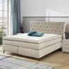 Boxspringbett Scarlett-Mix Beige 180 x 200 cm