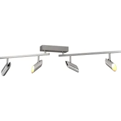 Brilliant 4-flg LED Spot Risell Alu