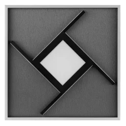 Brilliant LED Deckenlampe Hardy Schwarz