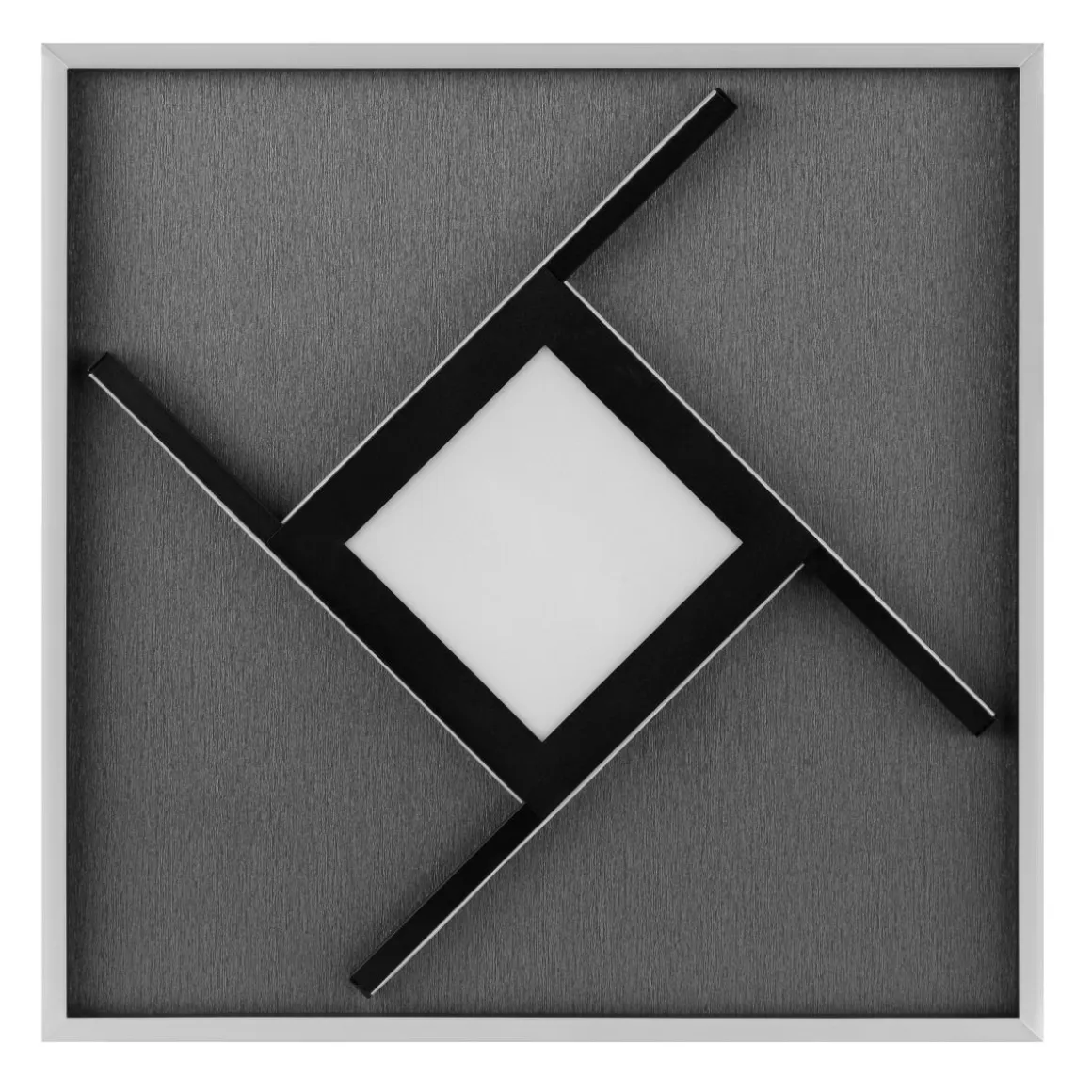 Brilliant LED Deckenlampe Hardy Schwarz