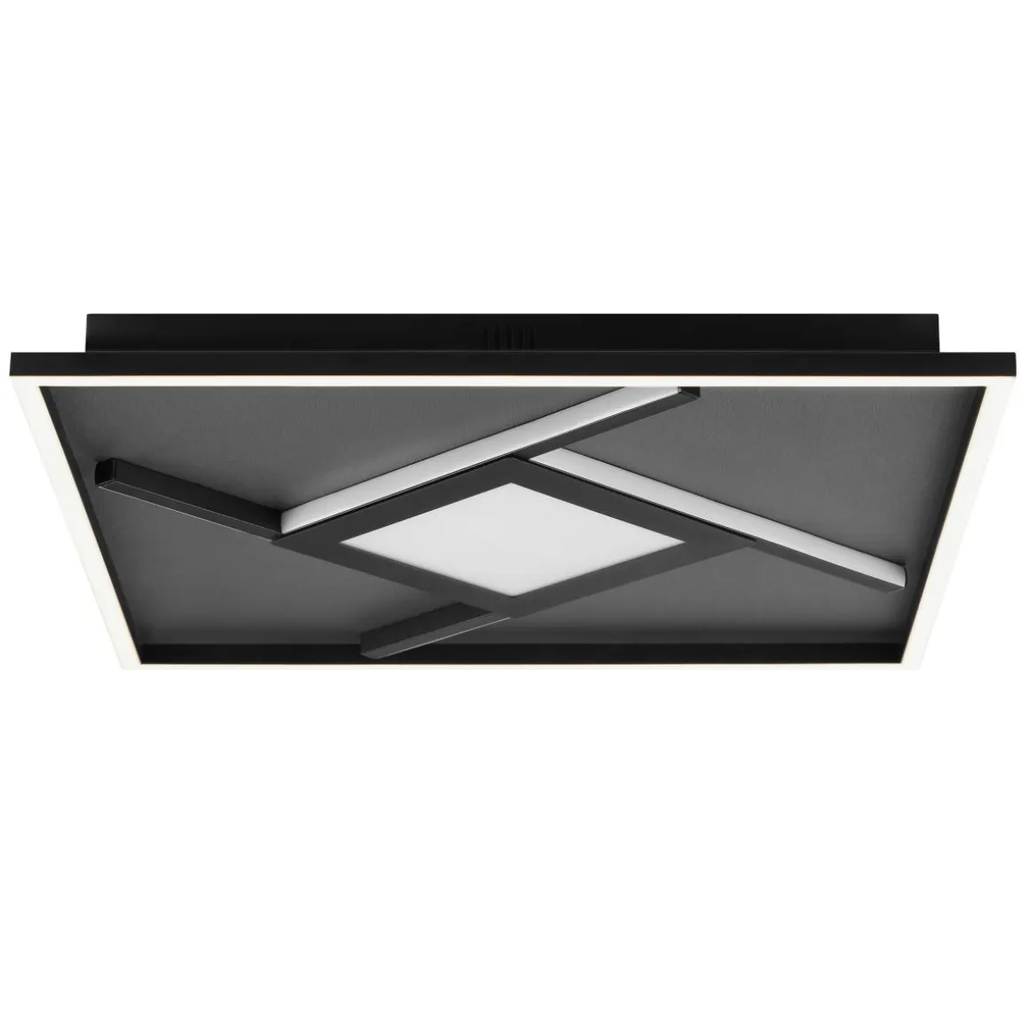 Brilliant LED Deckenlampe Hardy Schwarz