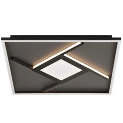 Brilliant LED Deckenlampe Hardy Schwarz