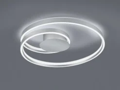 Cinque LED Deckenleuchte Ciola Nickelfarben