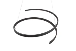 Cinque LED Pendelleuchte Cinardi Schwarz