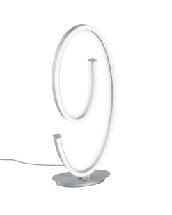Cinque LED Tischlampe Ciola Nickel
