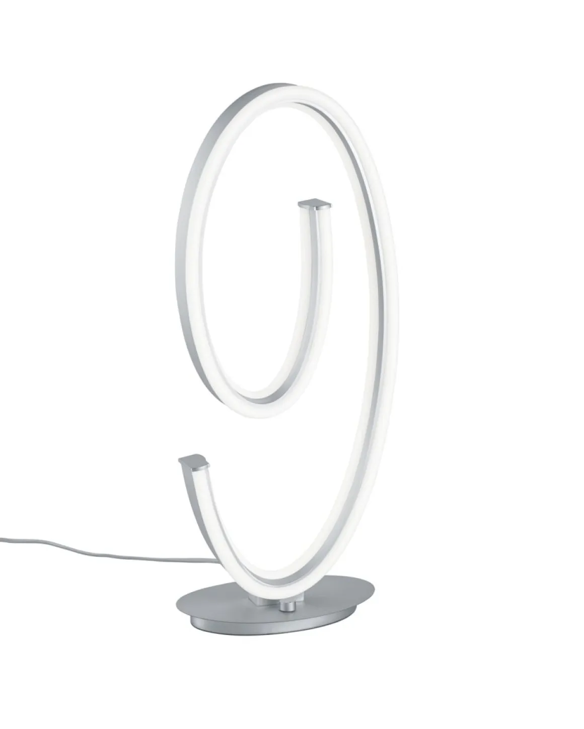 Cinque LED Tischlampe Ciola Nickel