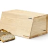 Continenta Brotkasten Gummibaum Massivholz