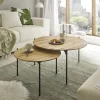 Couchtisch Assuan Eiche Ø 75 cm