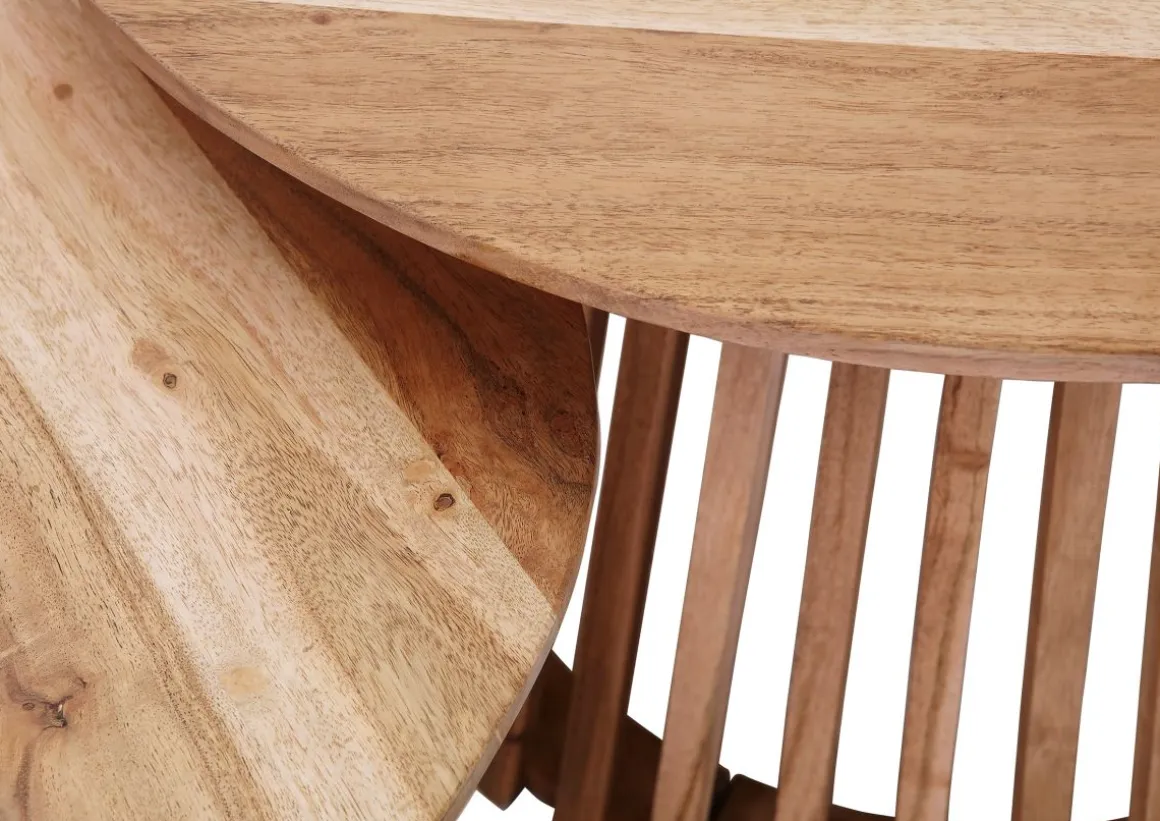 Couchtische 2er-Set Piano Akazie