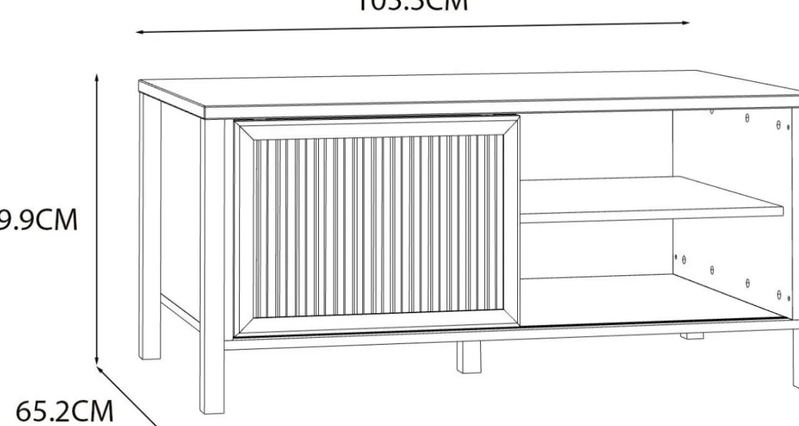 Couchtisch Jytana Eiche