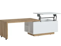 Couchtisch Oreta alpinweiß