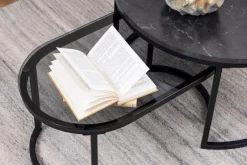 Couchtischsatz Spiro Schwarz