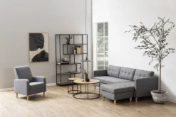 Couchtisch Seaford Eiche Ø 80 cm
