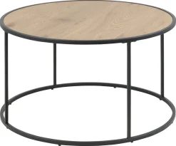 Couchtisch Seaford Eiche Ø 80 cm