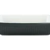 CreaTable Auflaufform rechteckig 34cm Classic Black&White