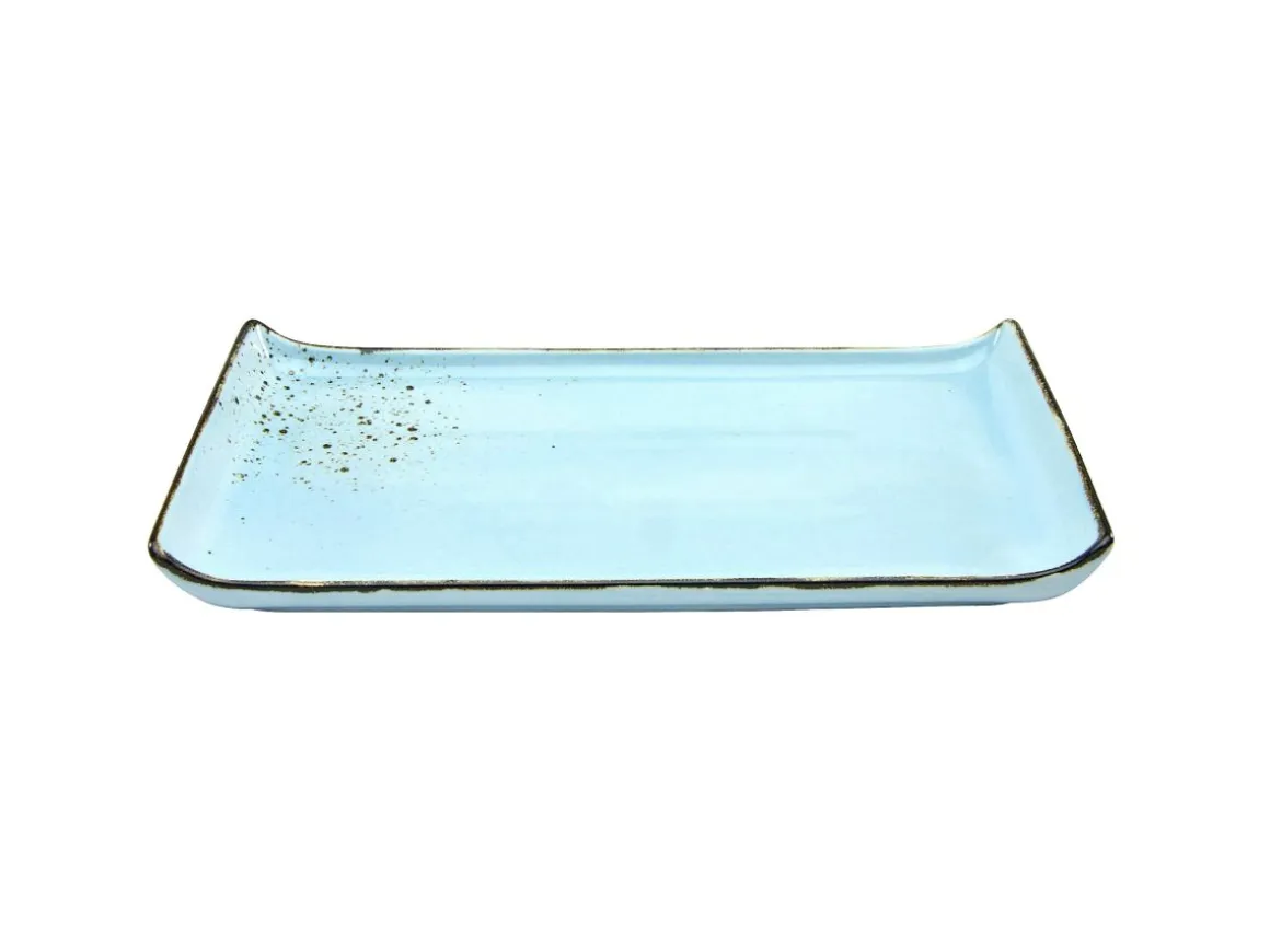 CreaTable BBQ Platte Nature Collection Lightblue 33 x 16,5 cm