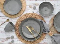 CreaTable Dessertteller Nature Collection Stone 21 cm