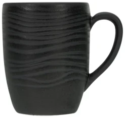 CreaTable Kaffeebecher Lava stone Black 30 cl