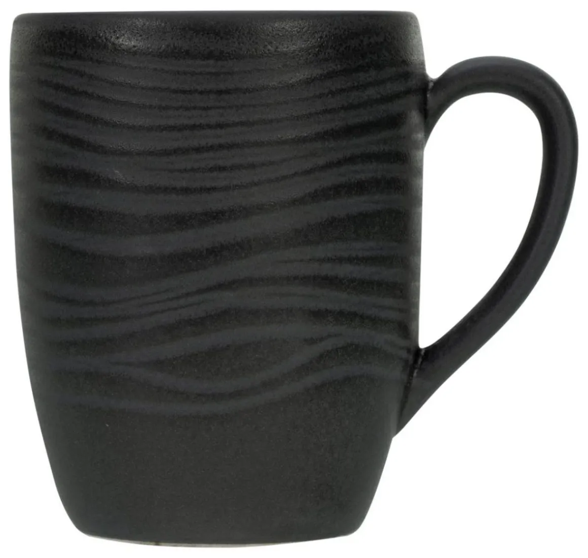 CreaTable Kaffeebecher Lava stone Black 30 cl