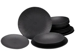 CreaTable Speiseteller Vesuvio Black 27 cm