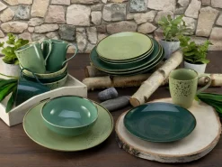CreaTable Untertasse Nature Collection Green 15 cm