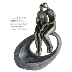 Deko Skulptur Pärchen 27 cm