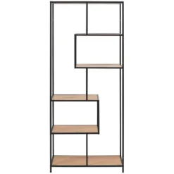 Design-Bücherregal Seaford Eiche 77 x 185 cm