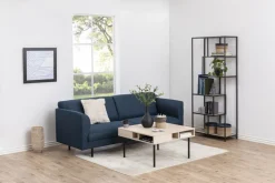 Design-Bücherregal Seaford Eiche 77 x 185 cm
