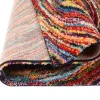 Designerwebteppich Multi Sixteen Round Mehrfarbig 65 x 130 cm