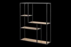 Design-Regal Seaford Eiche 75 x 91 cm