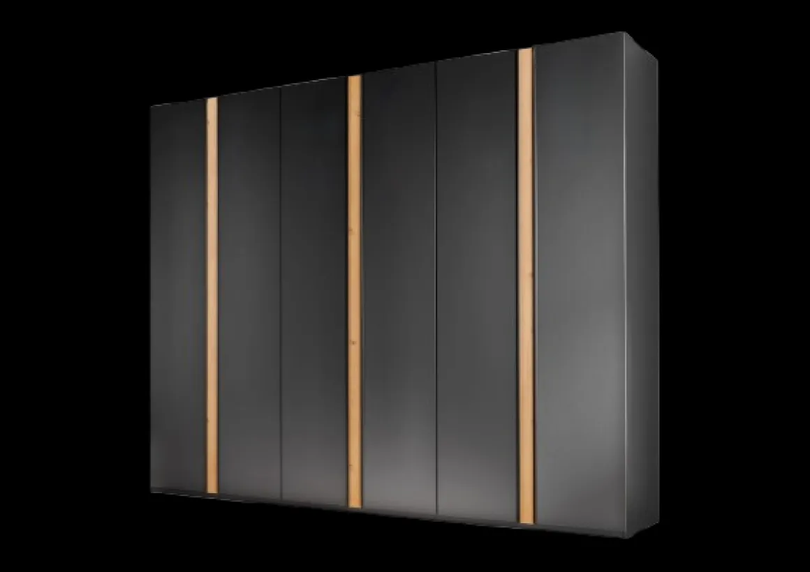 Drehtürenschrank Lagos Graphit