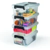 EASYmaxx 4er Set Aufbewahrungsboxen 12L
